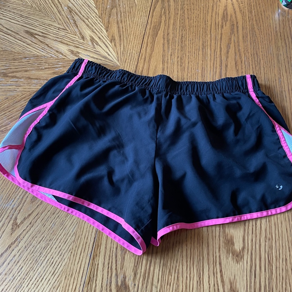 Women’s Large exercise, running, track shorts